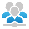 Group of People in Company Icon